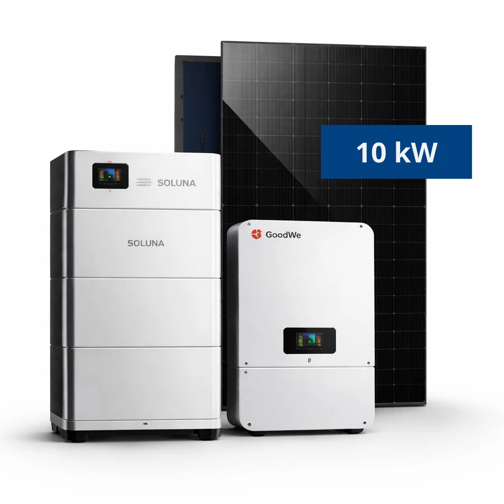Fotovoltaika s výkonom 10 kW + batéria 15 kWh